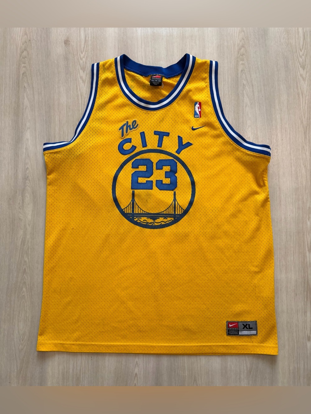 Vintage Nike NBA Golden State Warriors Jason Richardson #23 Sz XL